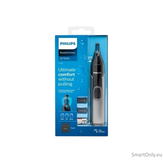 Philips Nose, Ear and Eyebrow Trimmer NT3650/16 Grey 9 Philips Nose, Ear and Eyebrow Trimmer NT3650/16 Grey 9
