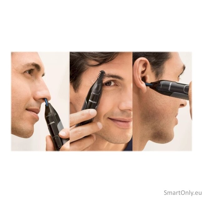 Philips Nose, Ear and Eyebrow Trimmer NT3650/16 Grey 13 Philips Nose, Ear and Eyebrow Trimmer NT3650/16 Grey 13