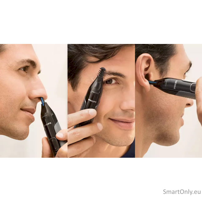 Philips Nose, Ear and Eyebrow Trimmer NT3650/16 Grey 3