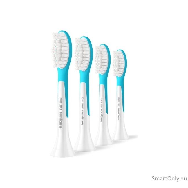 Philips Replacement brush heads | HX6044/90 Sonicare For Kids7+ | Heads | For kids | Number of brush heads included 4 | White/Blue 6 Philips Replacement brush heads | HX6044/90 Sonicare For Kids7+ | Heads | For kids | Number of brush heads included 4 | White/Blue 6