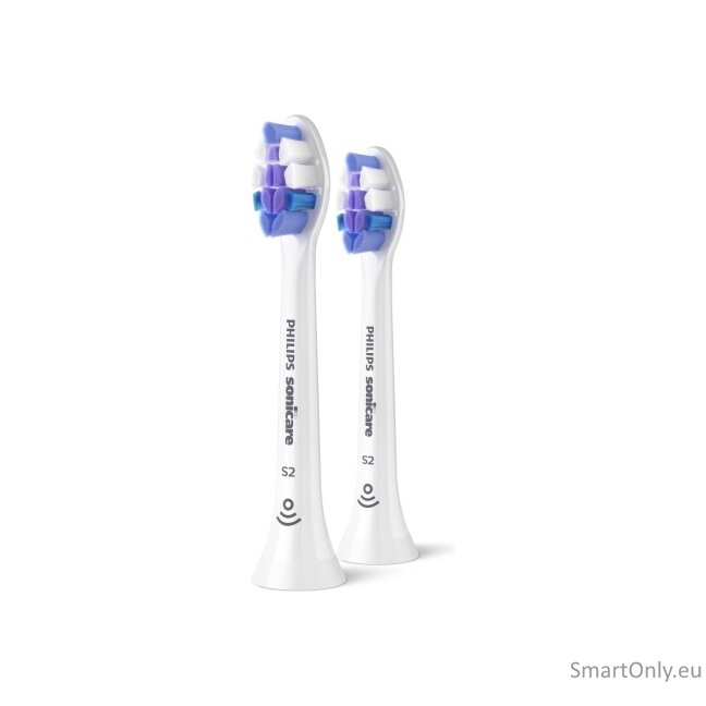 Philips Replacement brush heads | HX6052/87 Sonicare Sensitive | Heads | For adults | Number of brush heads included 2 | White 5
