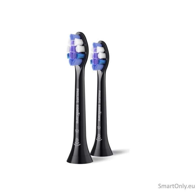 Philips Replacement brush heads | HX6052/88 Sonicare Sensitive | Heads | For adults | Number of brush heads included 2 | Black 4