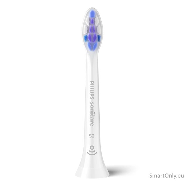 Philips Replacement brush heads | HX6056/87 Sonicare Sensitive | Heads | For adults | Number of brush heads included 6 | White 1