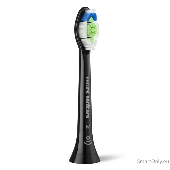 Philips Replacement brush heads | HX6062/88 Sonicare Optimal White | Heads | For adults | Number of brush heads included 2 | Black 2 Philips Replacement brush heads | HX6062/88 Sonicare Optimal White | Heads | For adults | Number of brush heads included 2 | Black 2