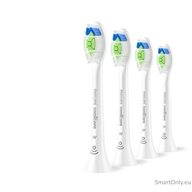 Philips Replacement brush heads | HX6064/87 Sonicare Optimal White | Heads | For adults | Number of brush heads included 4 | White Philips Replacement brush heads | HX6064/87 Sonicare Optimal White | Heads | For adults | Number of brush heads included 4 | White