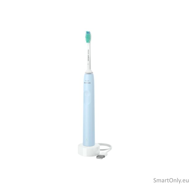 Philips Sonicare Electric Toothbrush HX3651/12 Rechargeable For adults Number of brush heads included 1 Number of teeth brushing modes 1 Sonic technology Light Blue 2