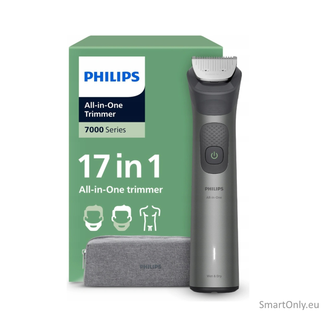 Philips Trimmer | All-in-One Series 7000 MG7941 | Cordless | Number of length steps 22 | Grey 2 Philips Trimmer | All-in-One Series 7000 MG7941 | Cordless | Number of length steps 22 | Grey 2