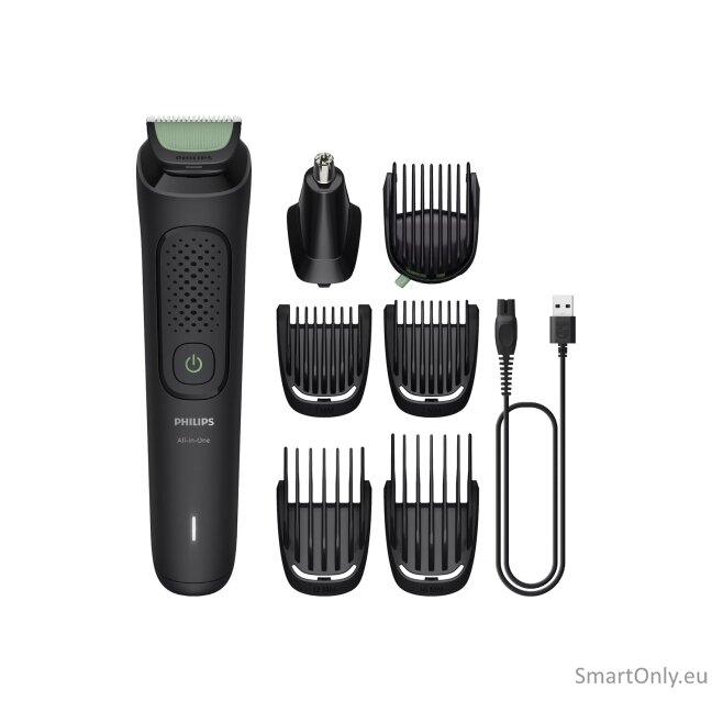 Philips Trimmer | MG3930/15 Series 3000 All-in-One | Cordless | Number of length steps 10 | Black 8 Philips Trimmer | MG3930/15 Series 3000 All-in-One | Cordless | Number of length steps 10 | Black 8
