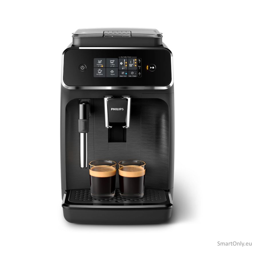 Philips Coffee Maker | EP2220/10 | Pump pressure 15 bar | Built-in milk frother | Automatic | 1500 W | Black 1 Philips Coffee Maker | EP2220/10 | Pump pressure 15 bar | Built-in milk frother | Automatic | 1500 W | Black 1
