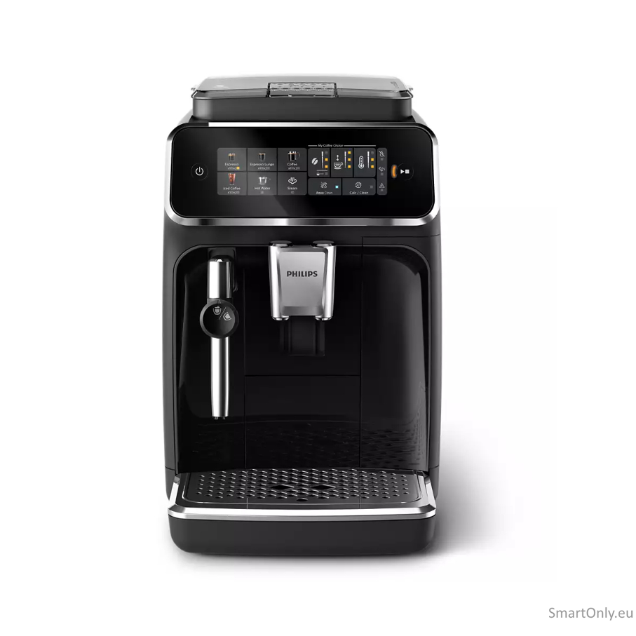 Philips | Espresso Coffee Maker | EP3321/40 | Pump pressure 15 bar | Built-in milk frother | Fully Automatic | 1500 W | Black 1