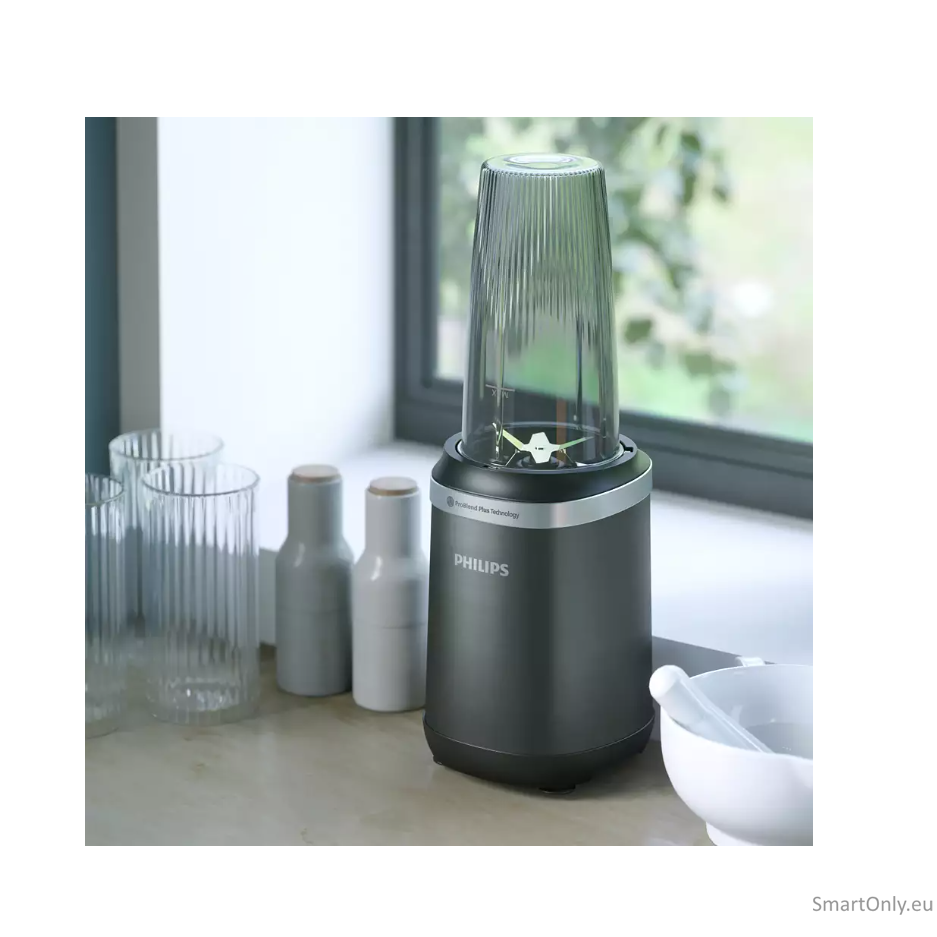 Philips Blender | HR2767/00 | Tabletop | 1000 W | Jar material Plastic | Jar capacity 0.3 + 0.5 + 0.7 L | Ice crushing | Black 2