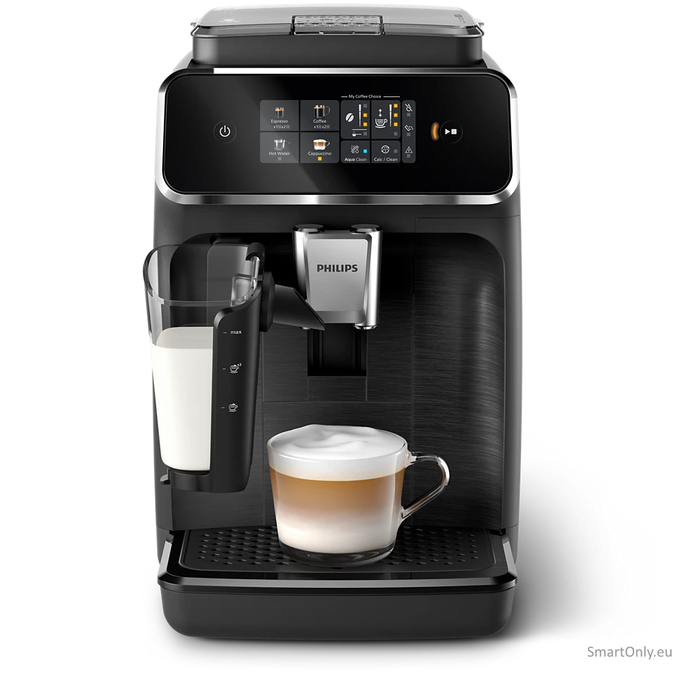Philips Coffee Maker | EP2330/10	2300 series | Pump pressure 15 bar | Built-in milk frother | Fully Automatic | Black 1