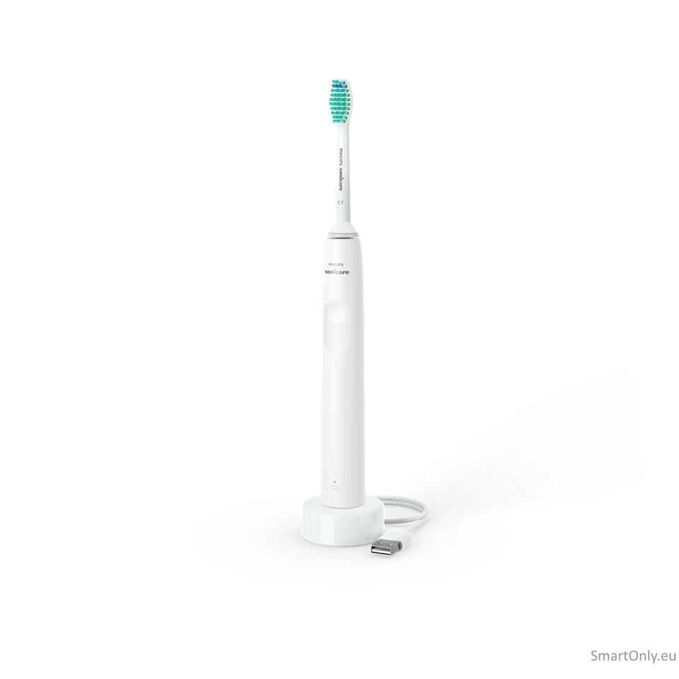 Philips Electric toothbrush HX3651/13 Sonicare Series 2100 Rechargeable, For adults, Number of brush heads included 1, Number of teeth brushing modes 1, White Philips Electric toothbrush HX3651/13 Sonicare Series 2100 Rechargeable, For adults, Number of brush heads included 1, Number of teeth brushing modes 1, White