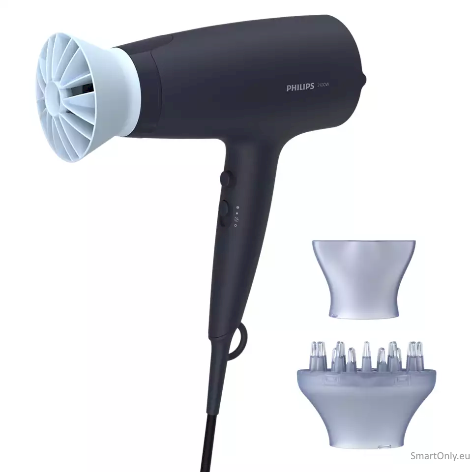 philips-hair-dryer-bhd36020-2100-w-number-of-temperature-settings-6-ionic-function-diffuser-nozzle-blackblue philips-hair-dryer-bhd36020-2100-w-number-of-temperature-settings-6-ionic-function-diffuser-nozzle-blackblue