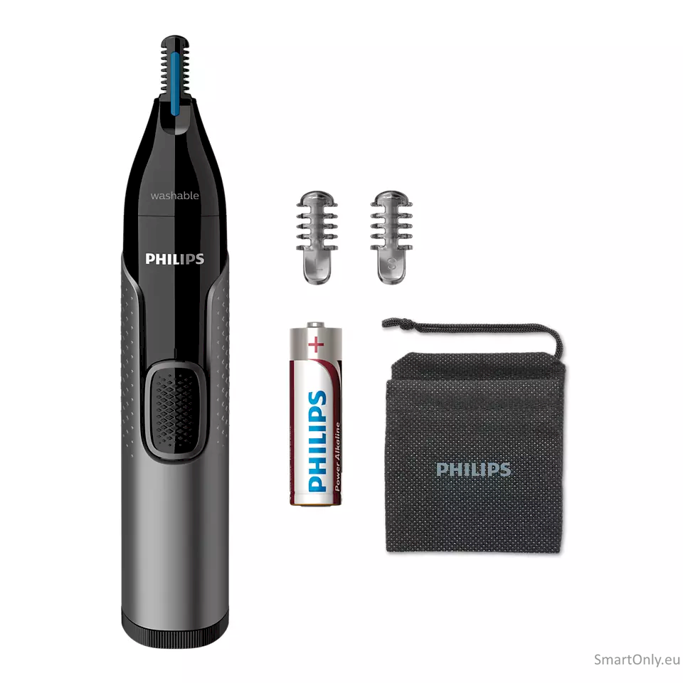 Philips Nose, Ear and Eyebrow Trimmer NT3650/16 Grey Philips Nose, Ear and Eyebrow Trimmer NT3650/16 Grey