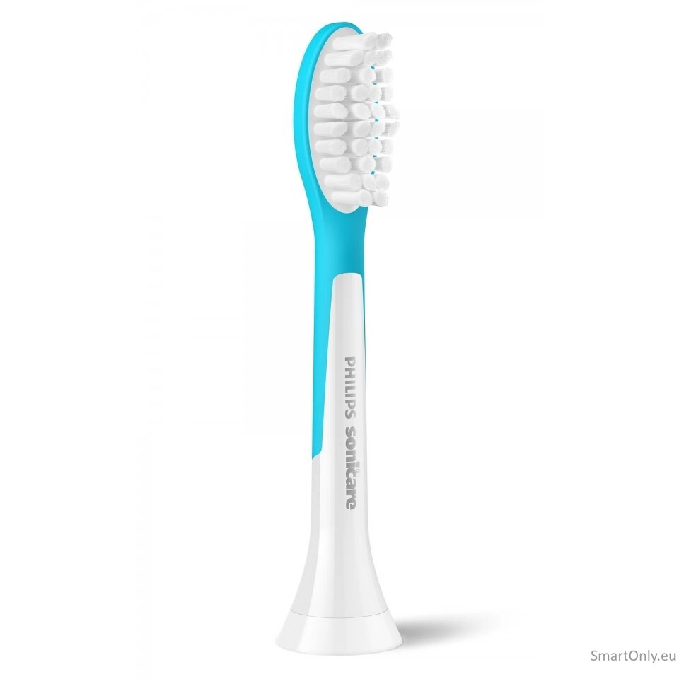Philips Replacement brush heads | HX6044/90 Sonicare For Kids7+ | Heads | For kids | Number of brush heads included 4 | White/Blue 2 Philips Replacement brush heads | HX6044/90 Sonicare For Kids7+ | Heads | For kids | Number of brush heads included 4 | White/Blue 2