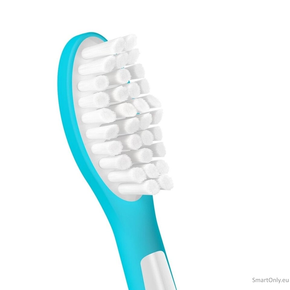 Philips Replacement brush heads | HX6044/90 Sonicare For Kids7+ | Heads | For kids | Number of brush heads included 4 | White/Blue 3 Philips Replacement brush heads | HX6044/90 Sonicare For Kids7+ | Heads | For kids | Number of brush heads included 4 | White/Blue 3