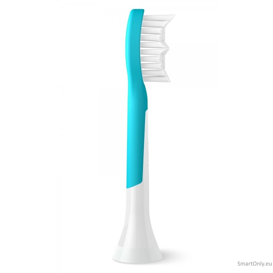 Philips Replacement brush heads | HX6044/90 Sonicare For Kids7+ | Heads | For kids | Number of brush heads included 4 | White/Blue 4 Philips Replacement brush heads | HX6044/90 Sonicare For Kids7+ | Heads | For kids | Number of brush heads included 4 | White/Blue 4