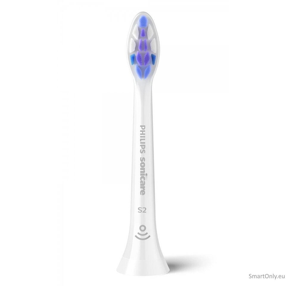 Philips Replacement brush heads | HX6052/87 Sonicare Sensitive | Heads | For adults | Number of brush heads included 2 | White 1