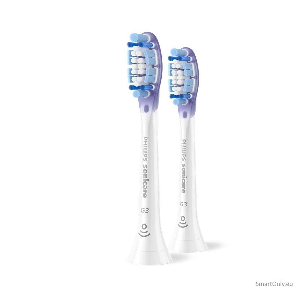 Philips Replacement brush heads | HX9052/87 Sonicare Premium Gum Care | Heads | For adults | Number of brush heads included 2 | White