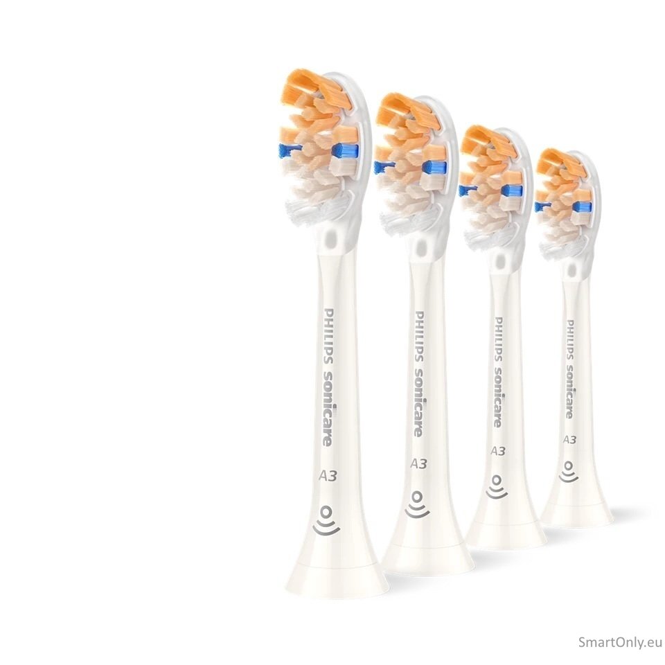 Philips Replacement brush heads | HX9094/87 Sonicare Premium All-in-One | Heads | For adults | Number of brush heads included 4 | White Philips Replacement brush heads | HX9094/87 Sonicare Premium All-in-One | Heads | For adults | Number of brush heads included 4 | White