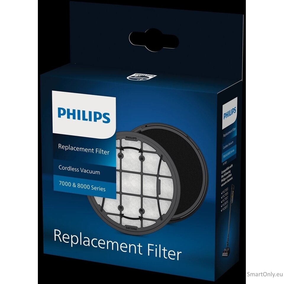 Philips Replacment filter XV1681/01, Compatible with: XC7053, XC7055, XC7057, XC8055, XC8057 | Philips