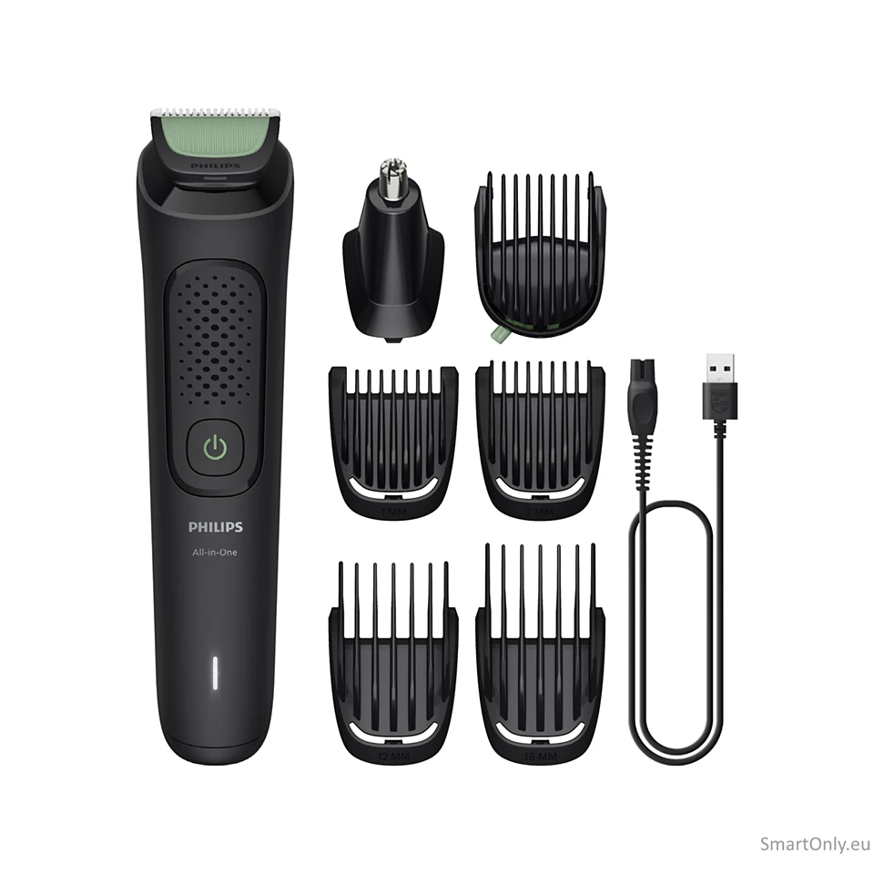 Philips Trimmer | MG3930/15 Series 3000 All-in-One | Cordless | Number of length steps 10 | Black Philips Trimmer | MG3930/15 Series 3000 All-in-One | Cordless | Number of length steps 10 | Black