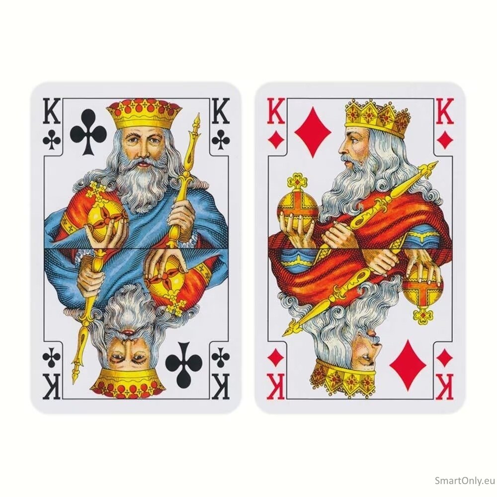 Piatnik Bridge - Poker - Whist kortų kaladė 1 vnt. (žalia arba ruda) 5
