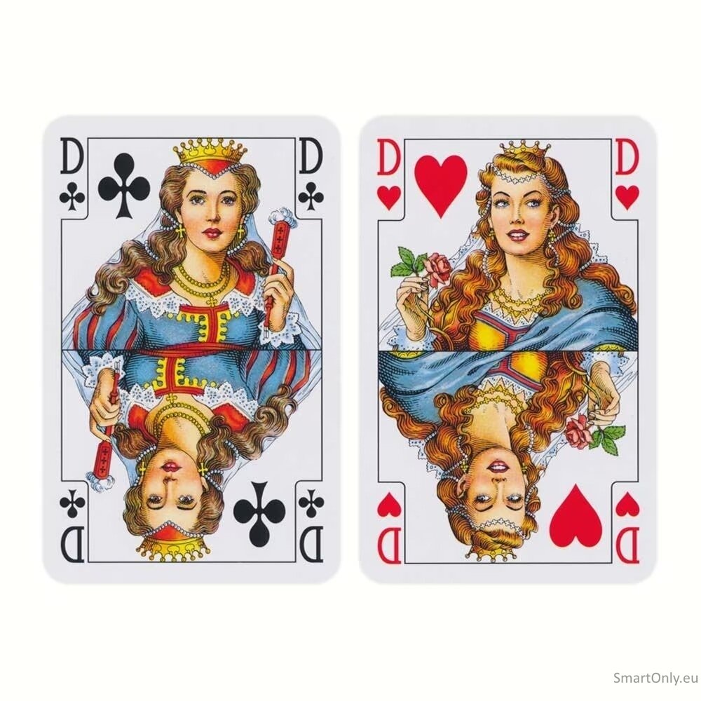 Piatnik Bridge - Poker - Whist kortų kaladė 1 vnt. (žalia arba ruda) 6 Piatnik Bridge - Poker - Whist kortų kaladė 1 vnt. (žalia arba ruda) 6