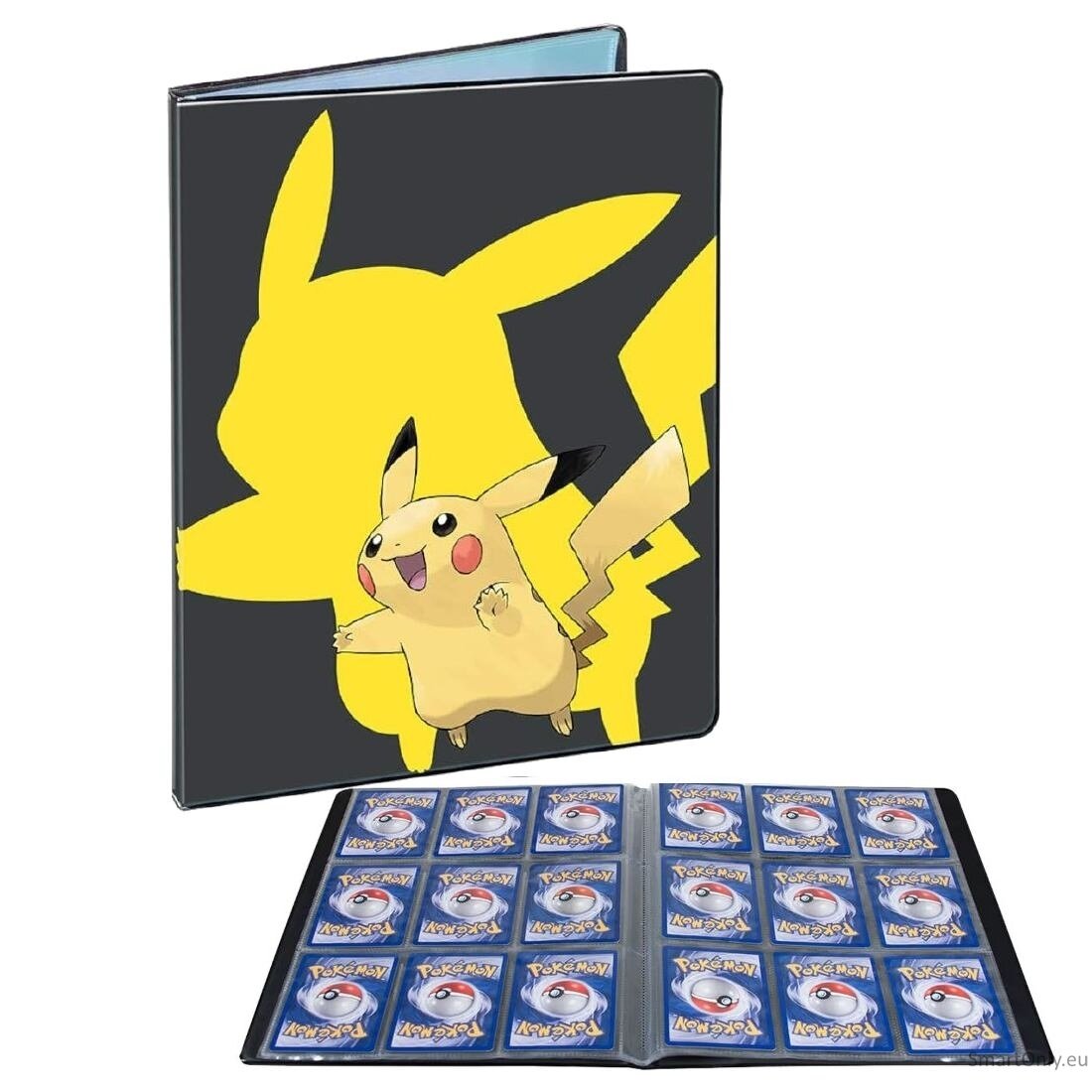 Pikachu 9 kišenių albumas (geltonos ir juodos sp.) Ultra Pro 2