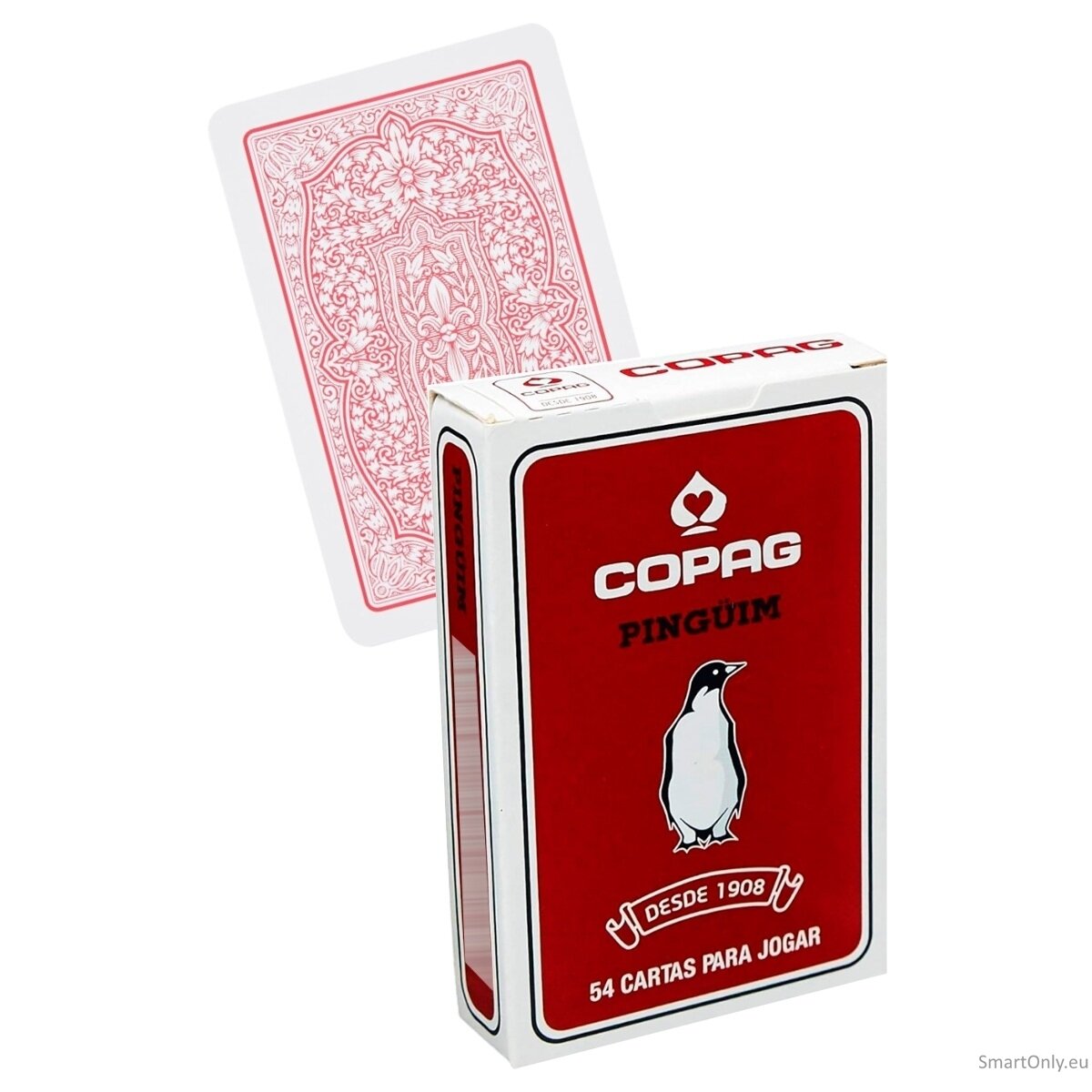 Pinguim bridžo kortos (Raudonos) Copag