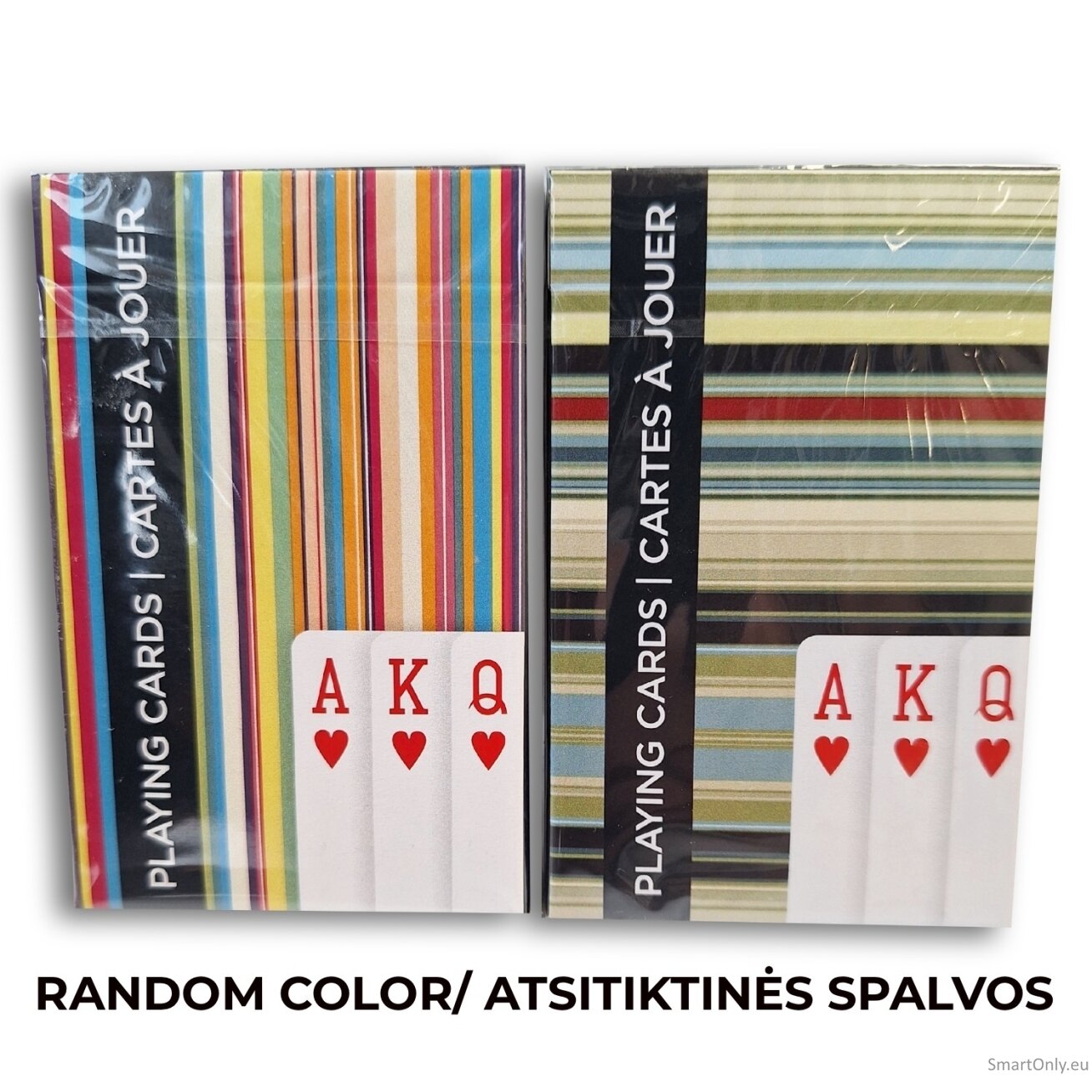 Piatnik Stripes Bridžo kortų kaladė 1 vnt. Piatnik Stripes Bridžo kortų kaladė 1 vnt.