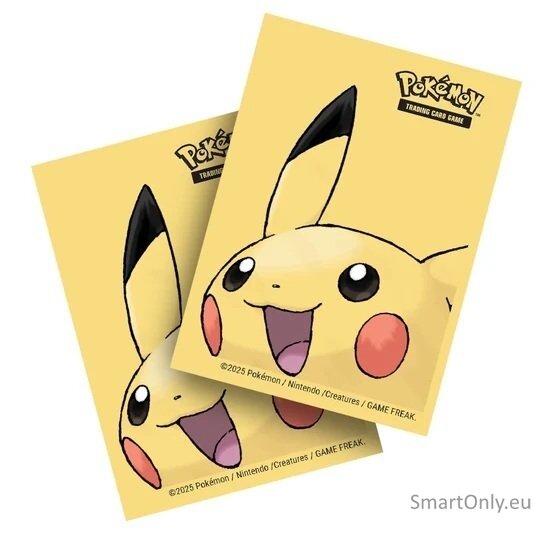 Pikachu Standard apsauginės kortų įmautės (65 kortoms) Pokémon Ultra Pro 1 Pikachu Standard apsauginės kortų įmautės (65 kortoms) Pokémon Ultra Pro 1