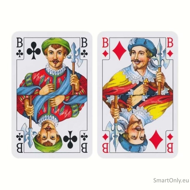 Piatnik Bridge - Poker - Whist kortų kaladė 1 vnt. (žalia arba ruda) 3 Piatnik Bridge - Poker - Whist kortų kaladė 1 vnt. (žalia arba ruda) 3