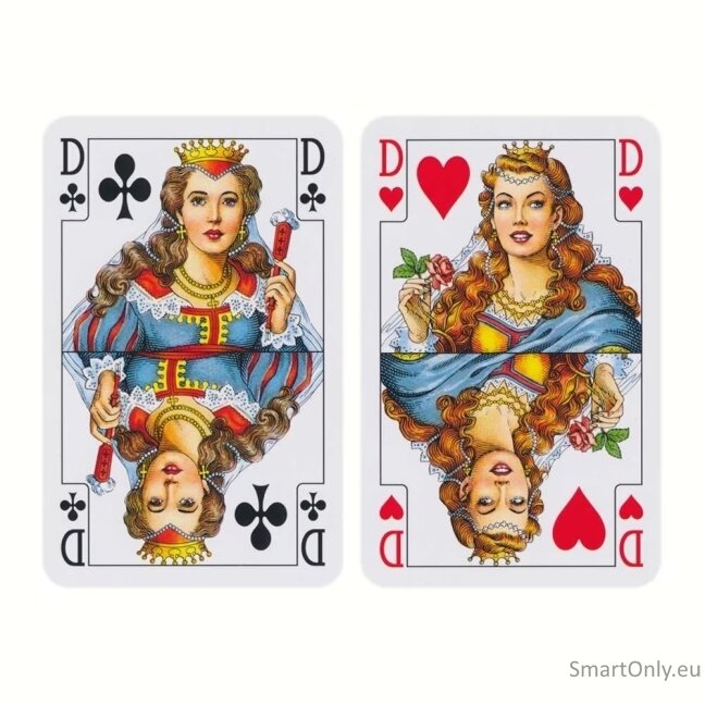 Piatnik Bridge - Poker - Whist kortų kaladė 1 vnt. (žalia arba ruda) 6