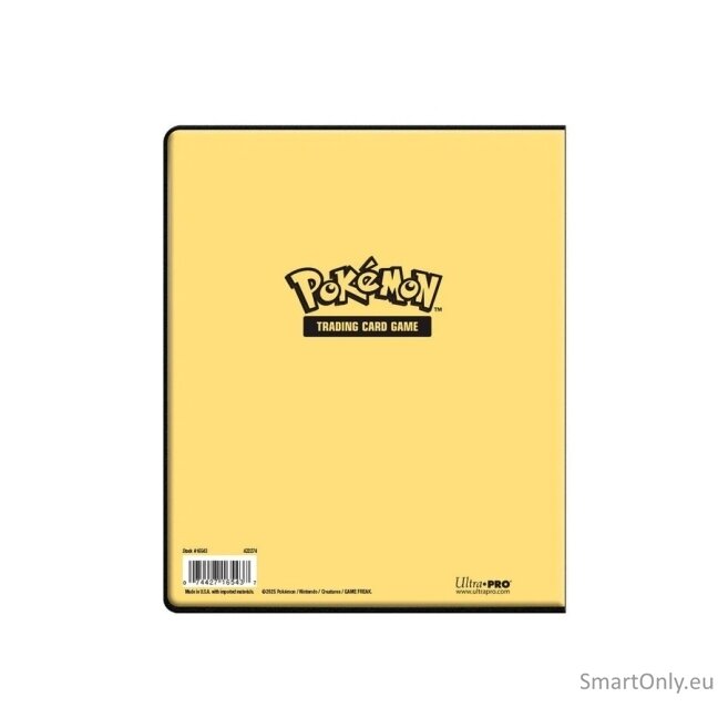 Pikachu 4 kišenių albumas Pokémon kortelėms Ultra Pro 1 Pikachu 4 kišenių albumas Pokémon kortelėms Ultra Pro 1