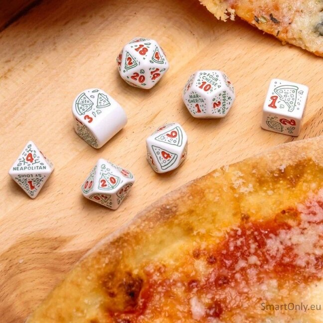 Pizza Pepperoni RPG kauliukų rinkinys Q WORKSHOP 2