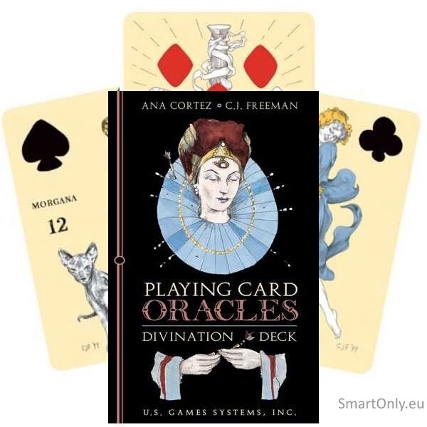 Playing Cards Oracle Divination kortos US Games Systems 4 Playing Cards Oracle Divination kortos US Games Systems 4
