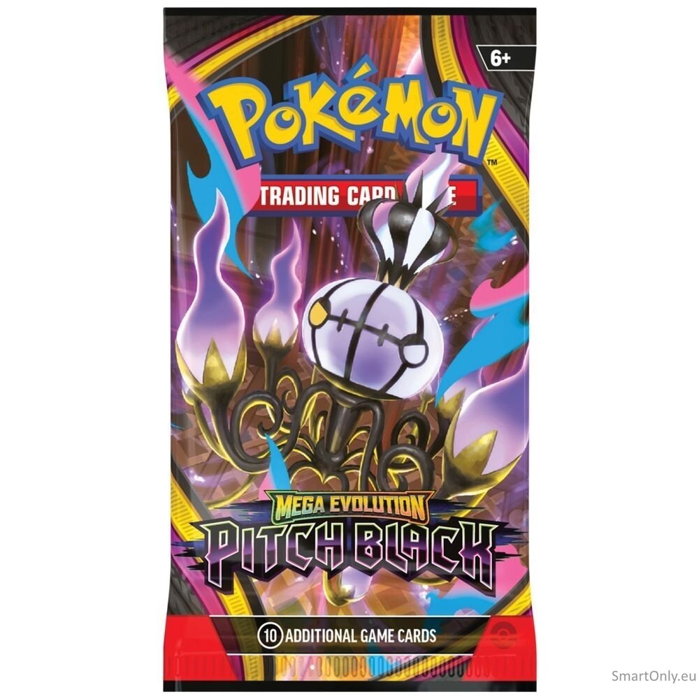 Pokemon Mega Evolution ME05: Pitch Black Booster Bundle rinkinys (anglų k.) 3 Pokemon Mega Evolution ME05: Pitch Black Booster Bundle rinkinys (anglų k.) 3