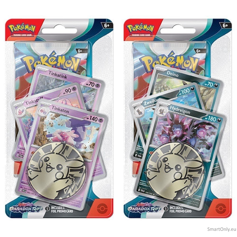Pokémon Scarlet & Violet: Paradox Rift Premium (Tinkaton) kolekcijos rinkinys (anglų k.) 2 Pokémon Scarlet & Violet: Paradox Rift Premium (Tinkaton) kolekcijos rinkinys (anglų k.) 2