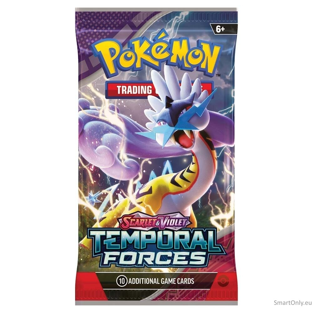 Pokémon Scarlet & Violet: Temporal Forces Booster papildymas (10 kortų) (anglų k.) 2 Pokémon Scarlet & Violet: Temporal Forces Booster papildymas (10 kortų) (anglų k.) 2