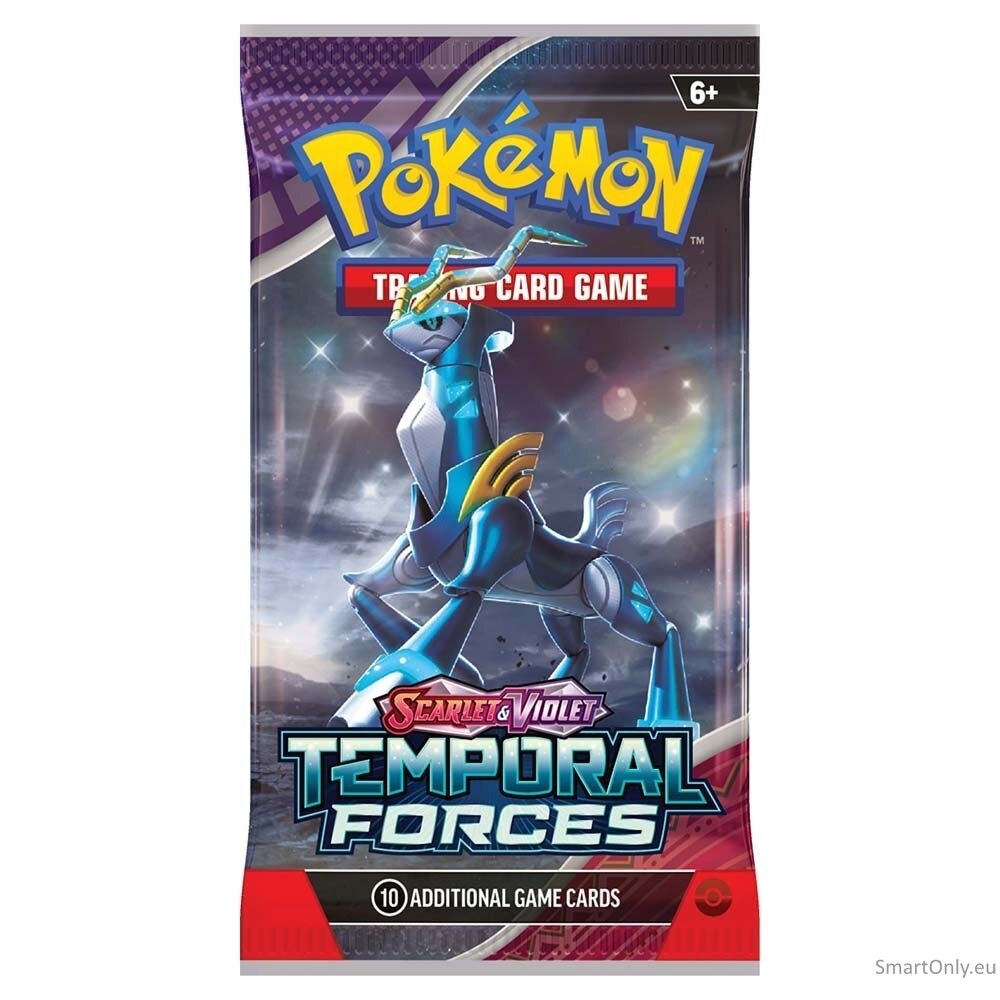 Pokémon Scarlet & Violet: Temporal Forces Booster papildymas (10 kortų) (anglų k.) 3