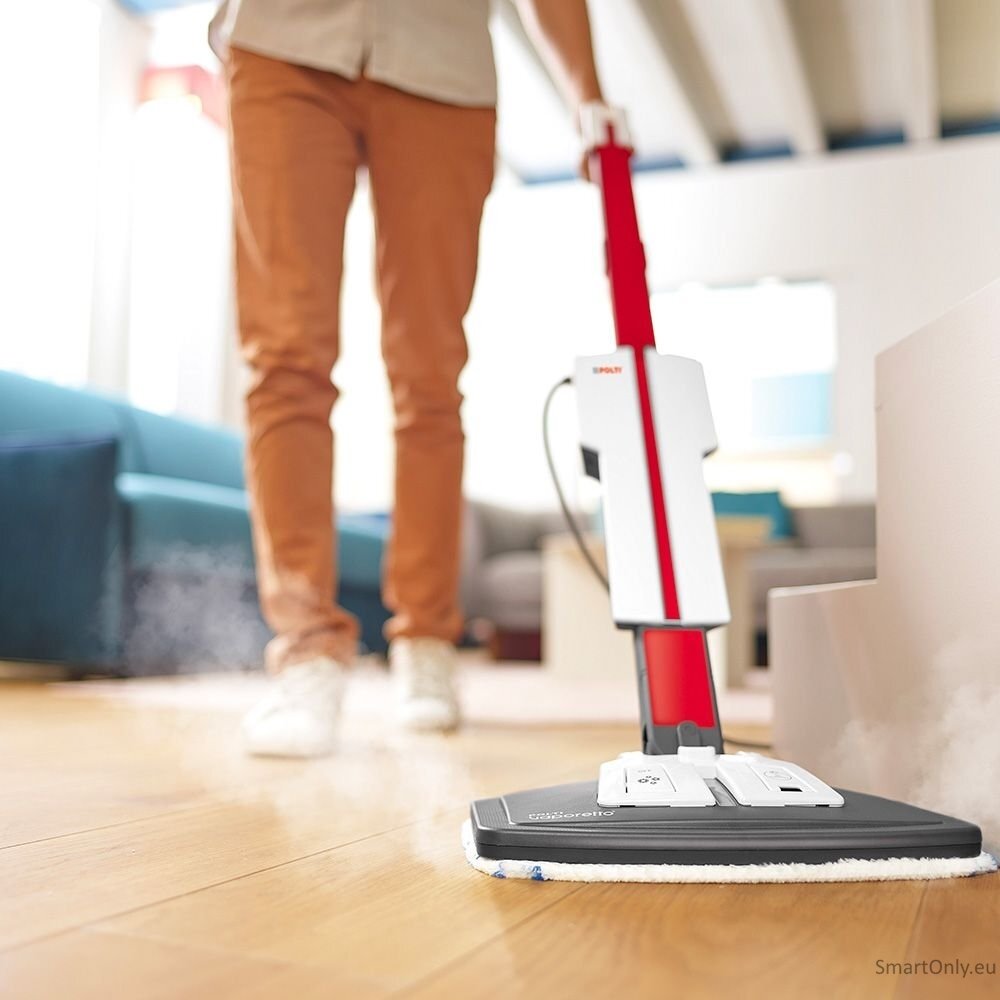 Polti Steam mop with integrated portable cleaner PTEU0306 Vaporetto SV650 Style 2-in-1 Power 1500 W, Water tank capacity 0.5 L, Red/White 3