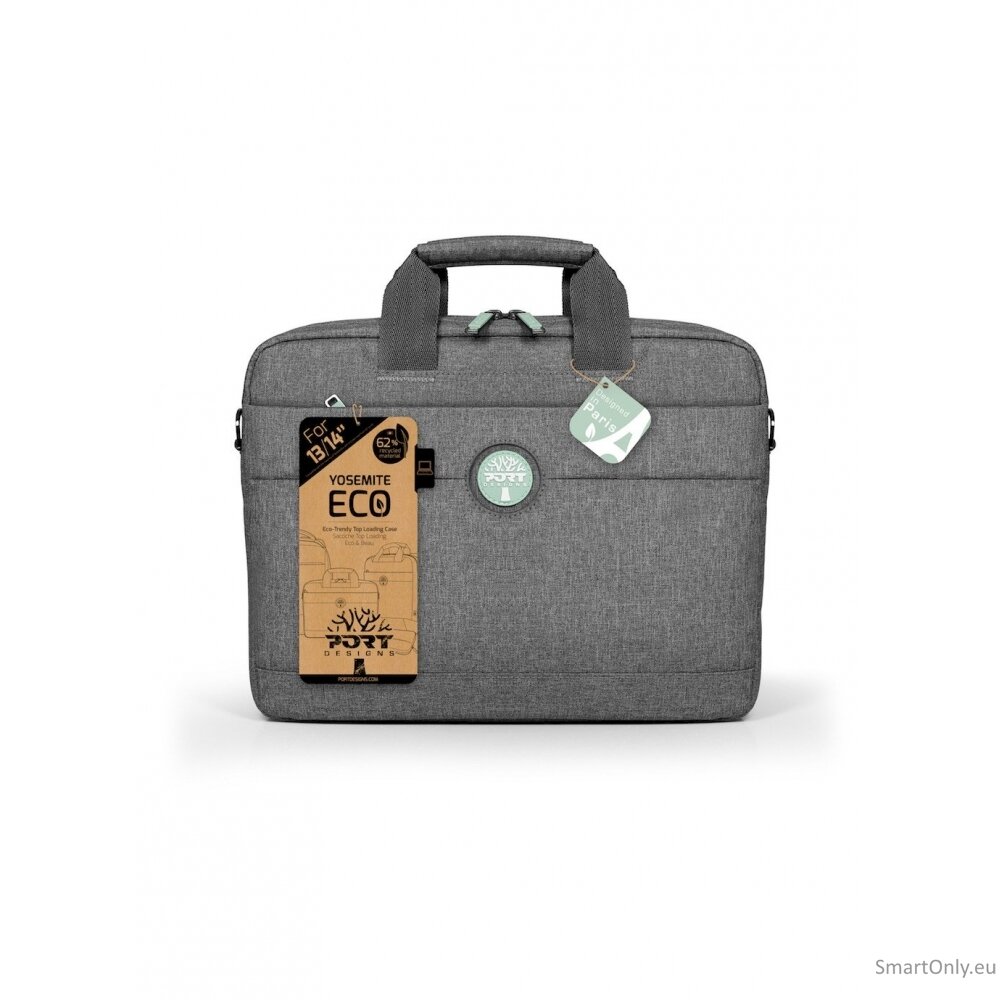PORT DESIGNS Yosemite Eco TL Laptop Case 13/14 Grey, Shoulder strap, Laptop Case PORT DESIGNS Yosemite Eco TL Laptop Case 13/14 Grey, Shoulder strap, Laptop Case
