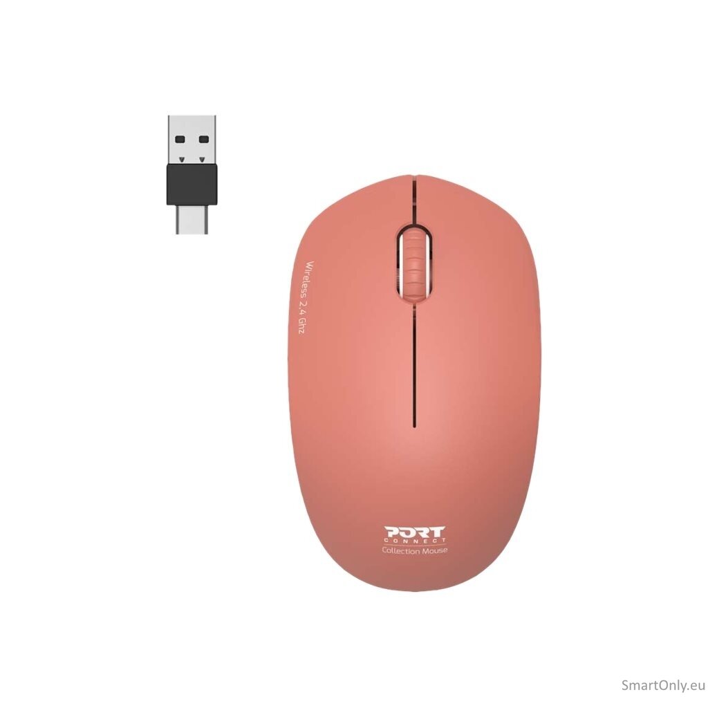 PORT CONNECT Mouse | Collection II | Wireless | 2.4 GHz | Orange 6 PORT CONNECT Mouse | Collection II | Wireless | 2.4 GHz | Orange 6