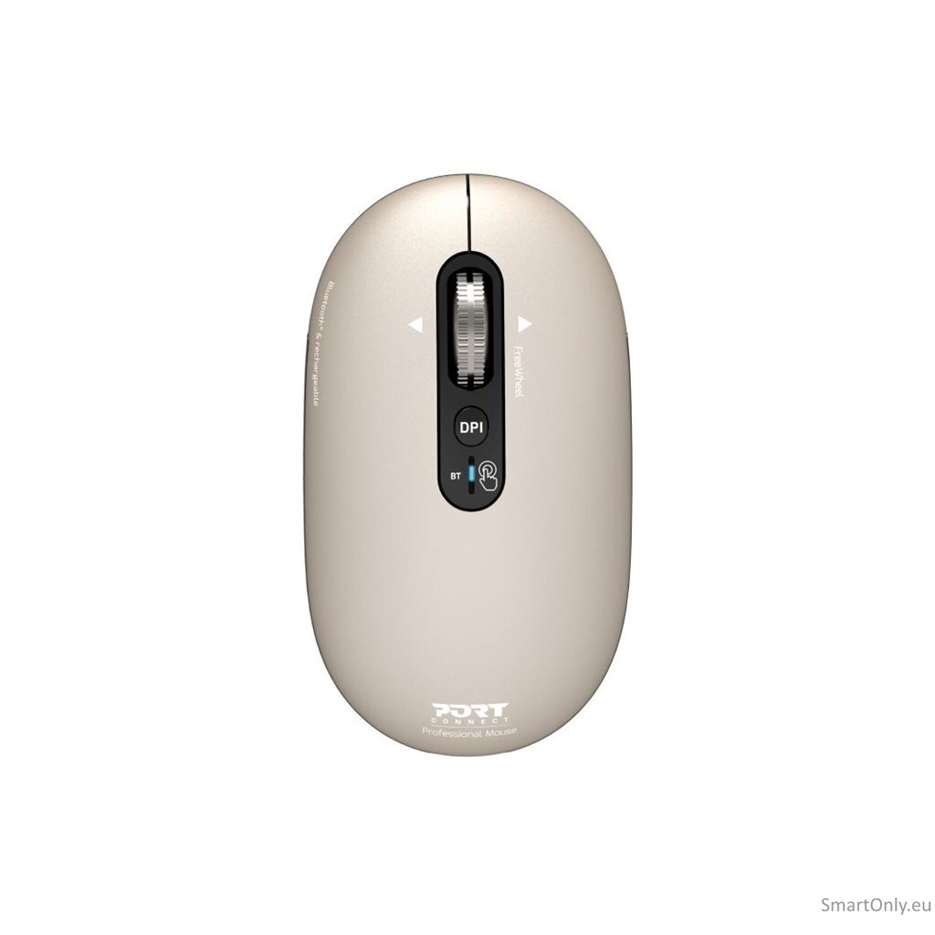 PORT DESIGNS Mouse | PURE MAC | Wireless | Bluetooth | Beige Perle PORT DESIGNS Mouse | PURE MAC | Wireless | Bluetooth | Beige Perle