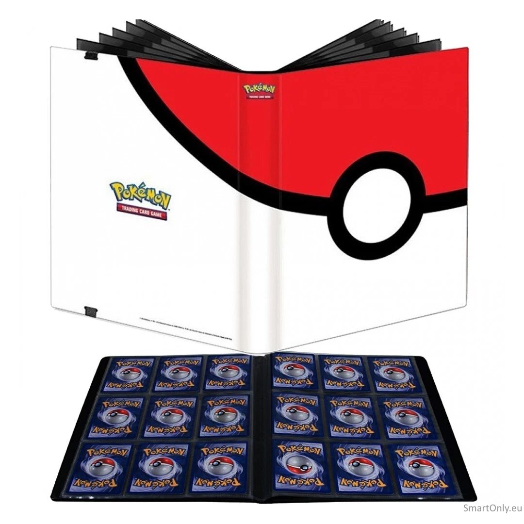 Poké Ball 9-Pocket Full-View PRO-Binder for Pokémon 9 kišenių albumas Ultra Pro 2 Poké Ball 9-Pocket Full-View PRO-Binder for Pokémon 9 kišenių albumas Ultra Pro 2