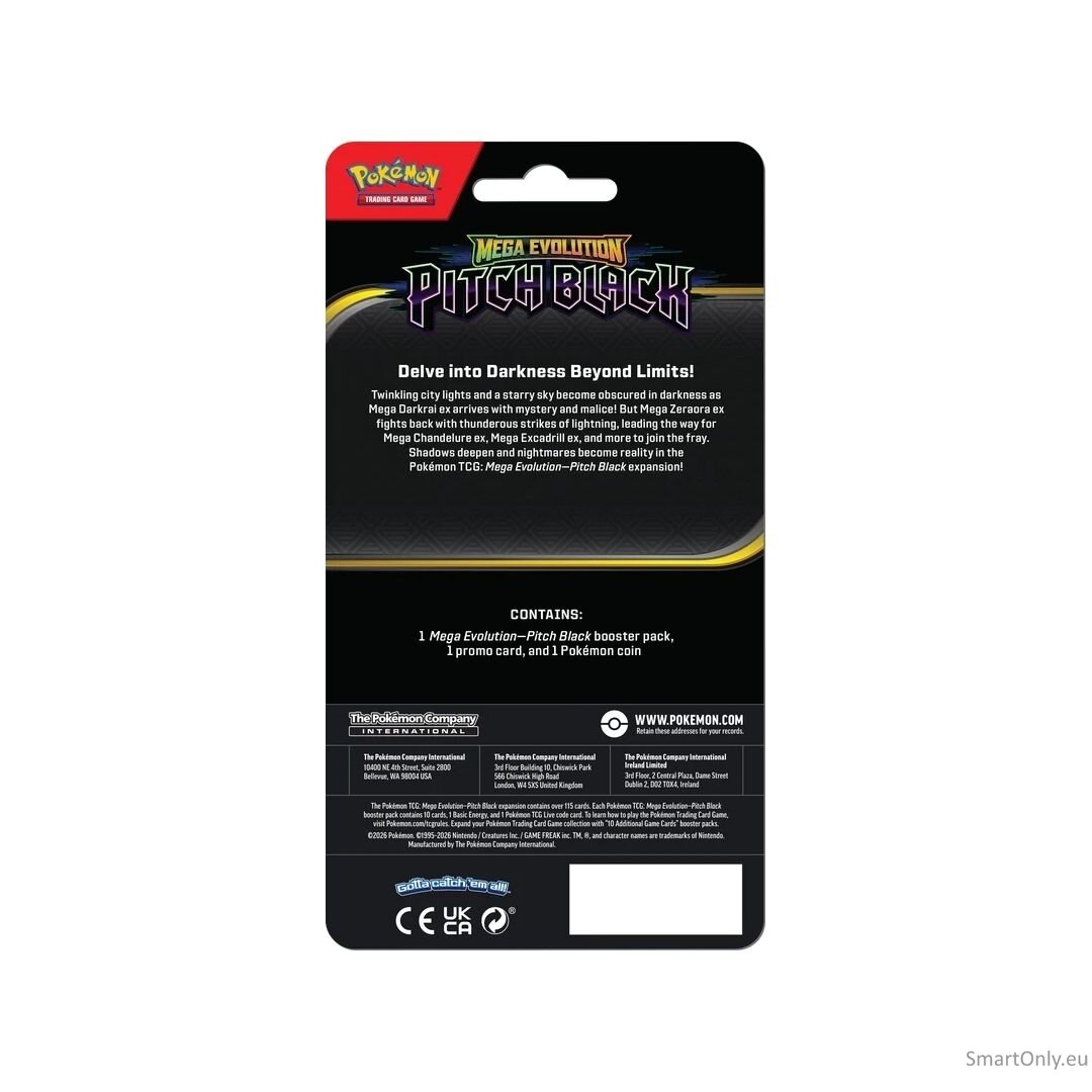Pokémon Mega Evolution Pitch Black Checklane Blister Slowpoke papildymas 2