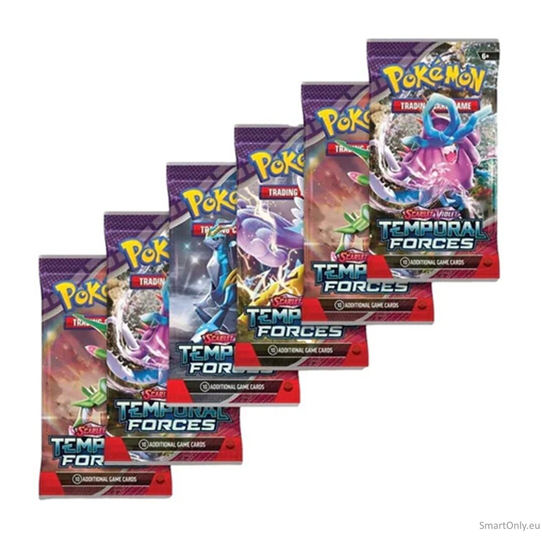 Pokémon Scarlet & Violet: Temporal Forces Booster papildymas (10 kortų) (anglų k.) 4