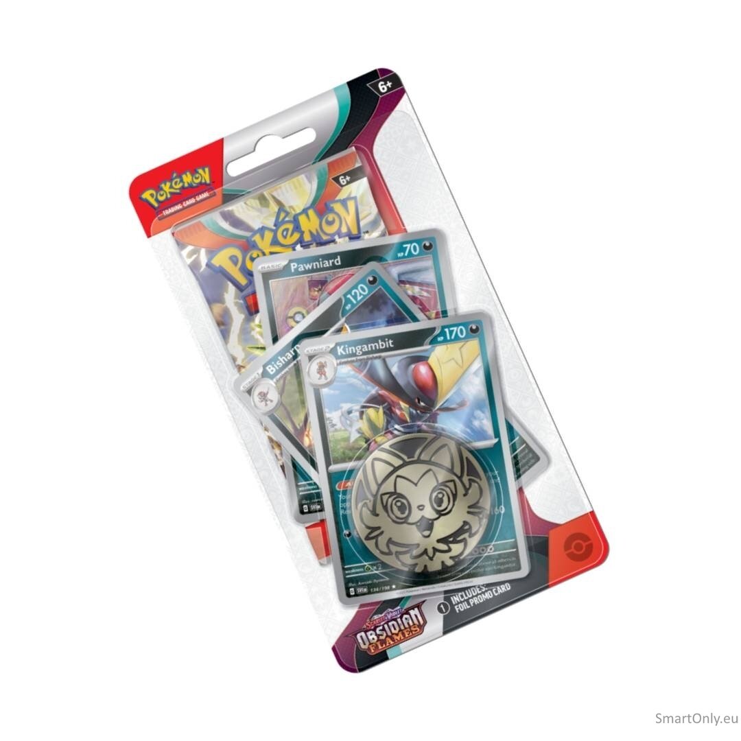 Pokémon TCG: Scarlet & Violet: Kingambit Obsidian Flames Premium kortų papildymas (anglų k.) 2